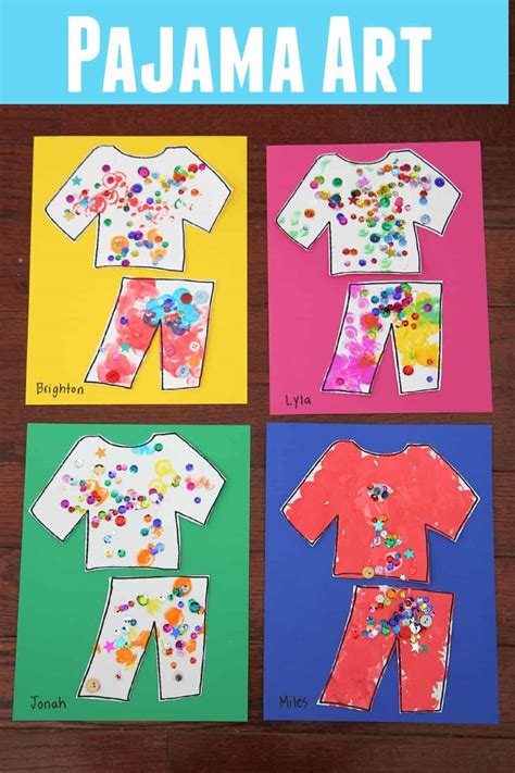 activities for pajama day in preschool